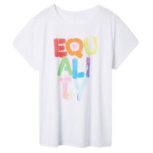 Size M: Torrid Equality Vintage Cotton Crew Neck Tee